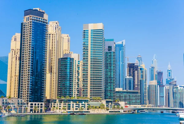 Dubajskie Miasto Centrum Marina Area Zjednoczone Emiraty Arabskie — Zdjęcie stockowe