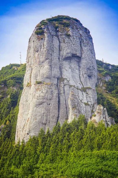 Big Rock Ceahlau Mountain Panaghia Romania — Stock Photo, Image