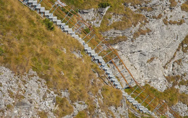 Trappor Ceahlau Bergslandskap — Stockfoto