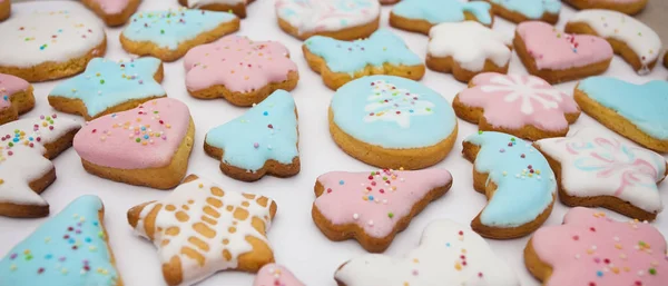 Doce Casa Fez Biscoitos Para Férias Deserto — Fotografia de Stock