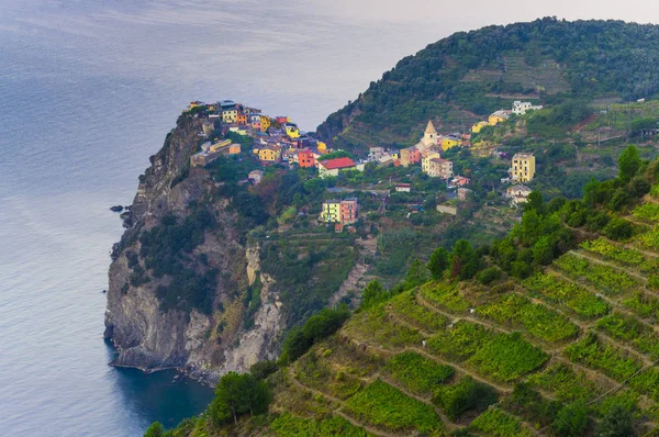 Antico Borgo Corniglia Nelle Cinque Terre — Foto Stock