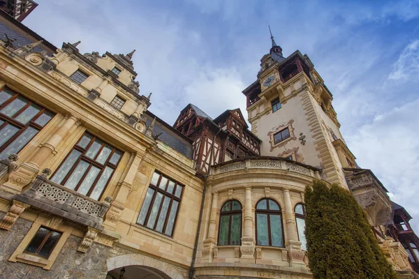 Schloss Peles Sinaia Rumänien — Stockfoto