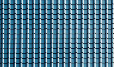 Mavi çatının dokusu