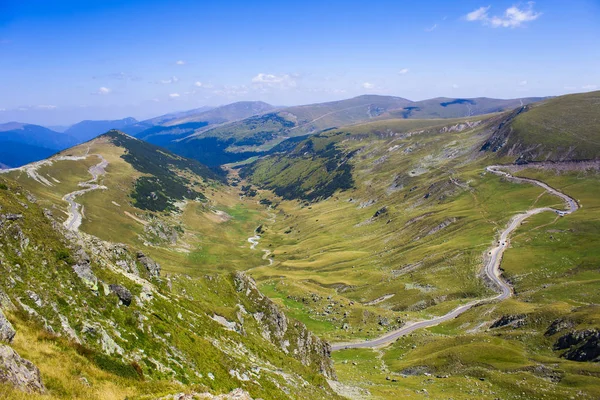 Transalpina Berget Motorväg Rumänien — Stockfoto