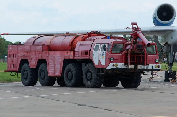 Aerodrome itfaiye arabası, Taganrog, Rusya, 16 Mayıs 2015