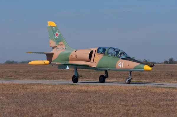 Eğitim uçağı L39, Kuschevskaya, Rusya Federasyonu, 3 Ekim 2015