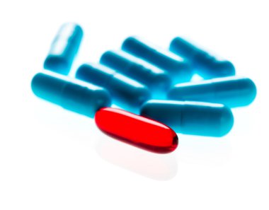 tıbbi malzeme closeup kapsül 