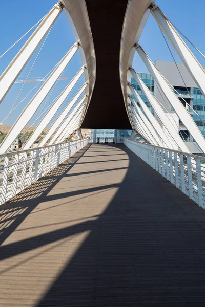 contemporary architecture pedestrian bridge