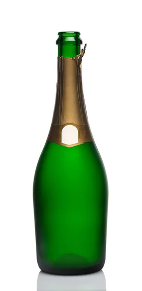 Garrafa aberta de champanhe — Fotografia de Stock