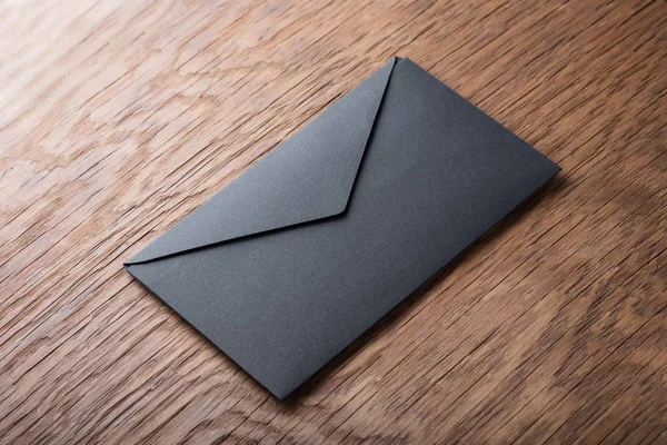 O envelope de papel closeu — Fotografia de Stock