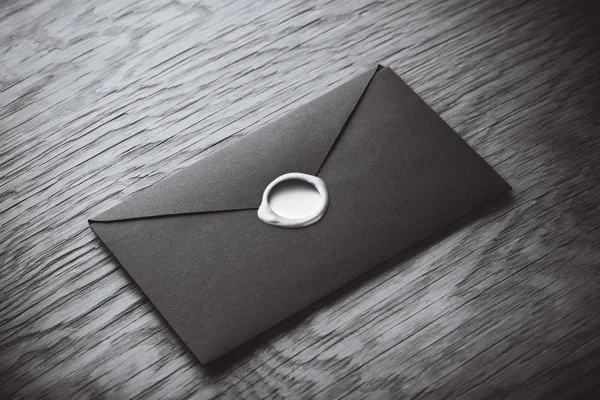 Envelope com carimbo — Fotografia de Stock