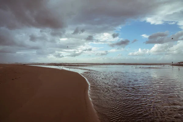 Landschap zee golven — Stockfoto