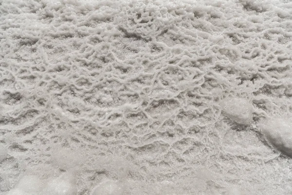Textur der Oberfläche des toten Meeres — Stockfoto