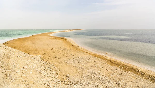 Dead Sea krajobraz — Zdjęcie stockowe