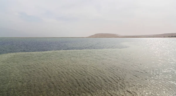 死海的景观 — 图库照片