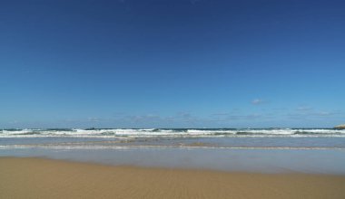 Akdeniz sahil peyzaj 