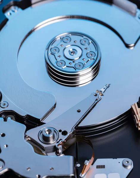 Hard disk memory close-up — Stock Photo, Image