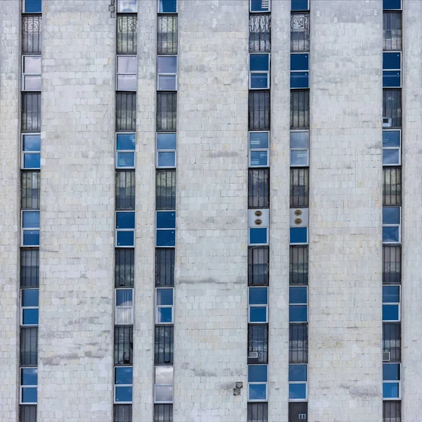 Edifício de concreto close-up — Fotografia de Stock