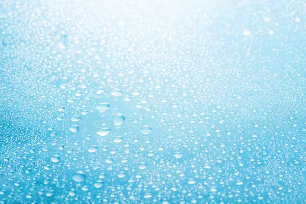 Gotas de água close-up — Fotografia de Stock