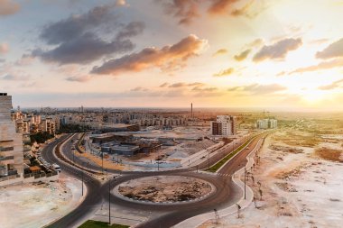 Çölde inşaatı işi