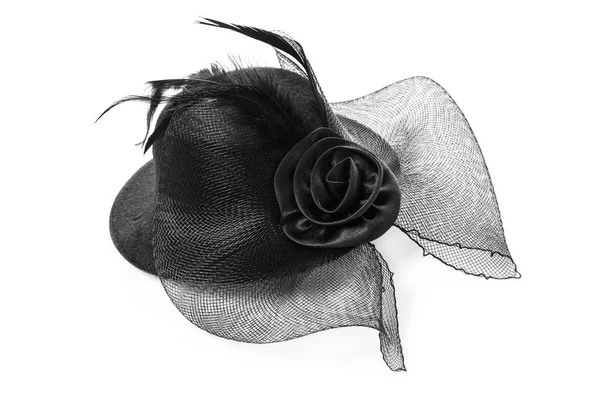 Женская шляпа с луком — стоковое фото
