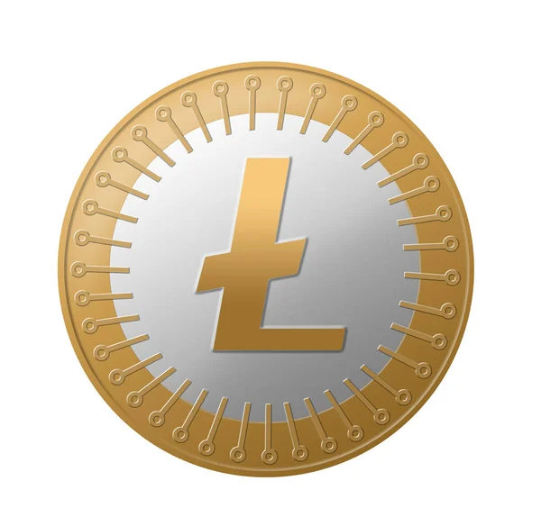 Litecoin cripto moneda — Foto de Stock