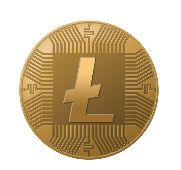 Litecoin cripto moneda — Foto de Stock