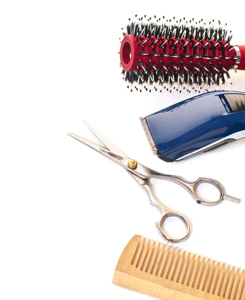 Narzędzia fryzjerskie do strzyżenia — Zdjęcie stockowe