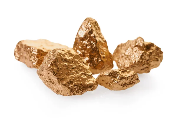 Bryłki złota zbliżenie — Zdjęcie stockowe