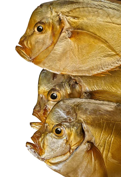 Peixe fumado close-up — Fotografia de Stock