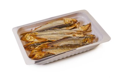 Tütsülenmiş balık paketleme 