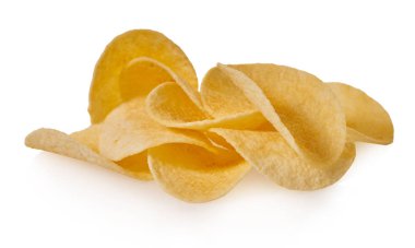 Patates cipsi yakın plan. 