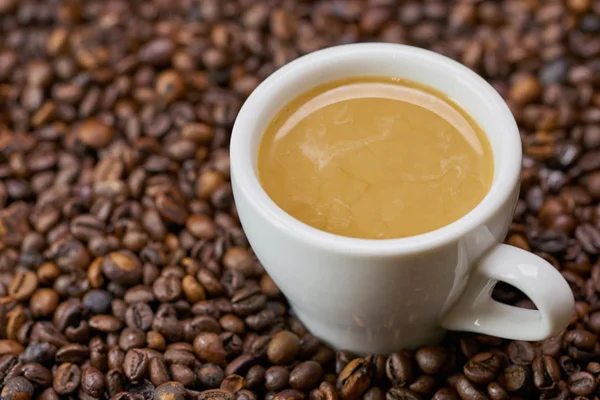 커피 잔을 클로즈업 — 스톡 사진