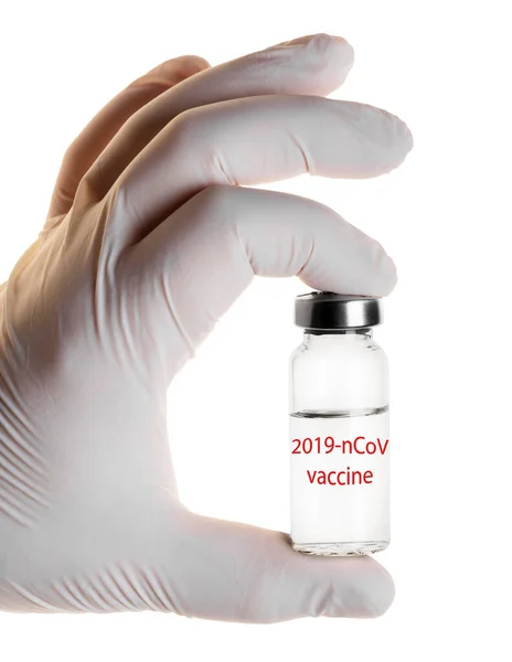 Vaccino Nella Mano Malattia Del Coronavirus 2019 Covid Ncov 2019 — Foto Stock