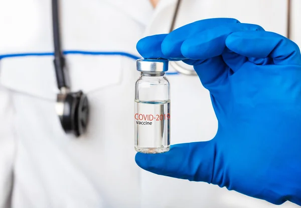 Vaksin Penyakit Coronavirus 2019 Covid Ncov 2019 Konsep Penginfeksi Obat — Stok Foto