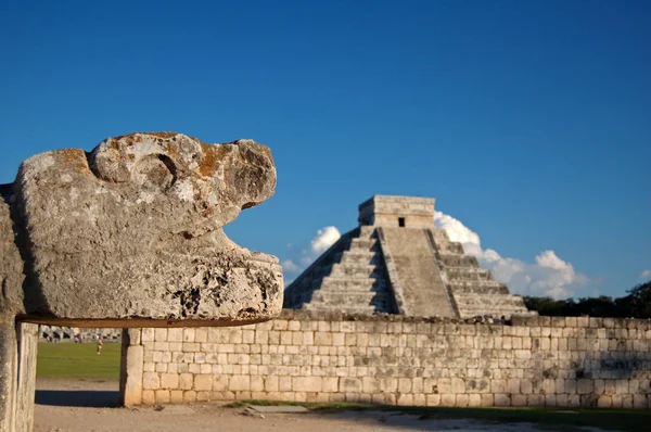 Świątynia Kukulkan / Chichen Itza w Meksyku — Zdjęcie stockowe