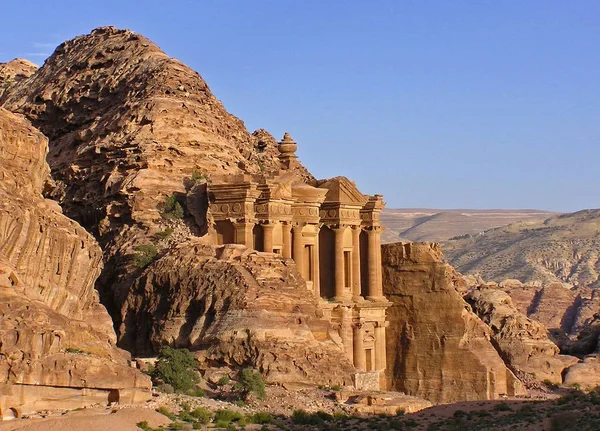 El Deir en Petra — Foto de Stock
