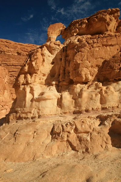 Kolorowy Kanion w Egipcie — Zdjęcie stockowe
