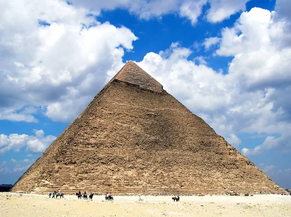 Pirámide de Khafre — Foto de Stock