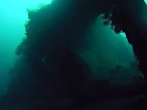 USS Liberty shipwreck, Tulamben beach, Bali Island, Indonesia — Stock Photo, Image