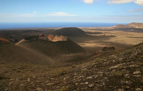 Timanfaya National Park, Lanzarote, Canary Islands, Spain — Stock Photo, Image