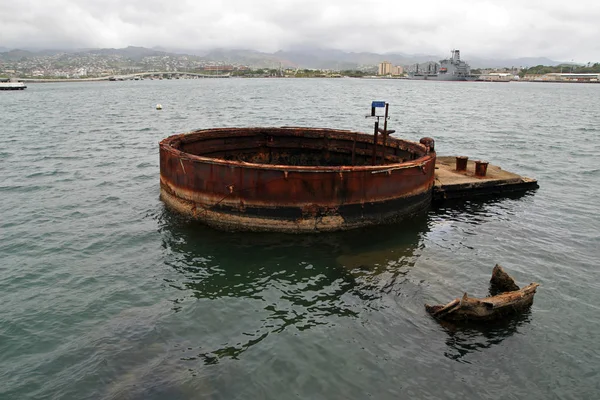 USS Arizona, Pearl Harbour – stockfoto