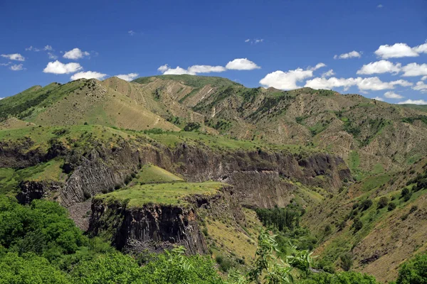 Garni Schlucht Unterhalb Garni Dorf Armenien — Stockfoto