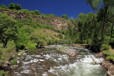 Garni Gorge, Garni köyünün aşağısında, Ermenistan 