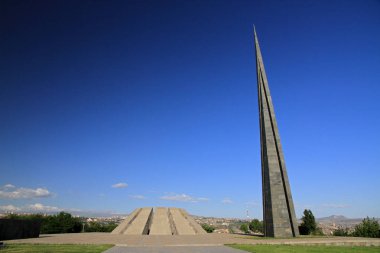 Tsitsernakaberd, Ermeni Soykırımı Anıtı, Erivan, Ermenistan 