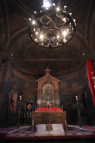 아르메니아 아라라트 타샤의 남쪽에 수도원 — 스톡 사진