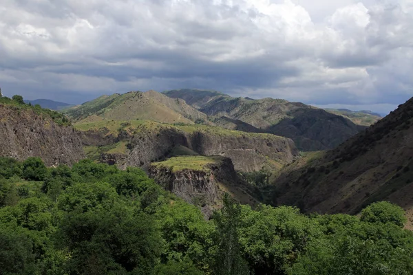 Garni Schlucht Unterhalb Garni Dorf Armenien — Stockfoto