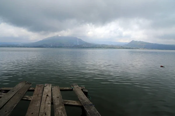 Lake Batur Bali Indonézia — Stock Fotó