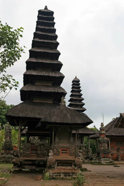 Templo Taman Ayun Pura Taman Ayun Mengwi Bali Indonesia — Foto de Stock