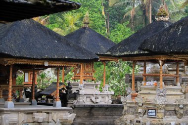 Tirta Empul Tapınağı, Pura Tirta Empul, Hindu Balili su tapınağı, Tampaksiring, Bali, Endonezya 